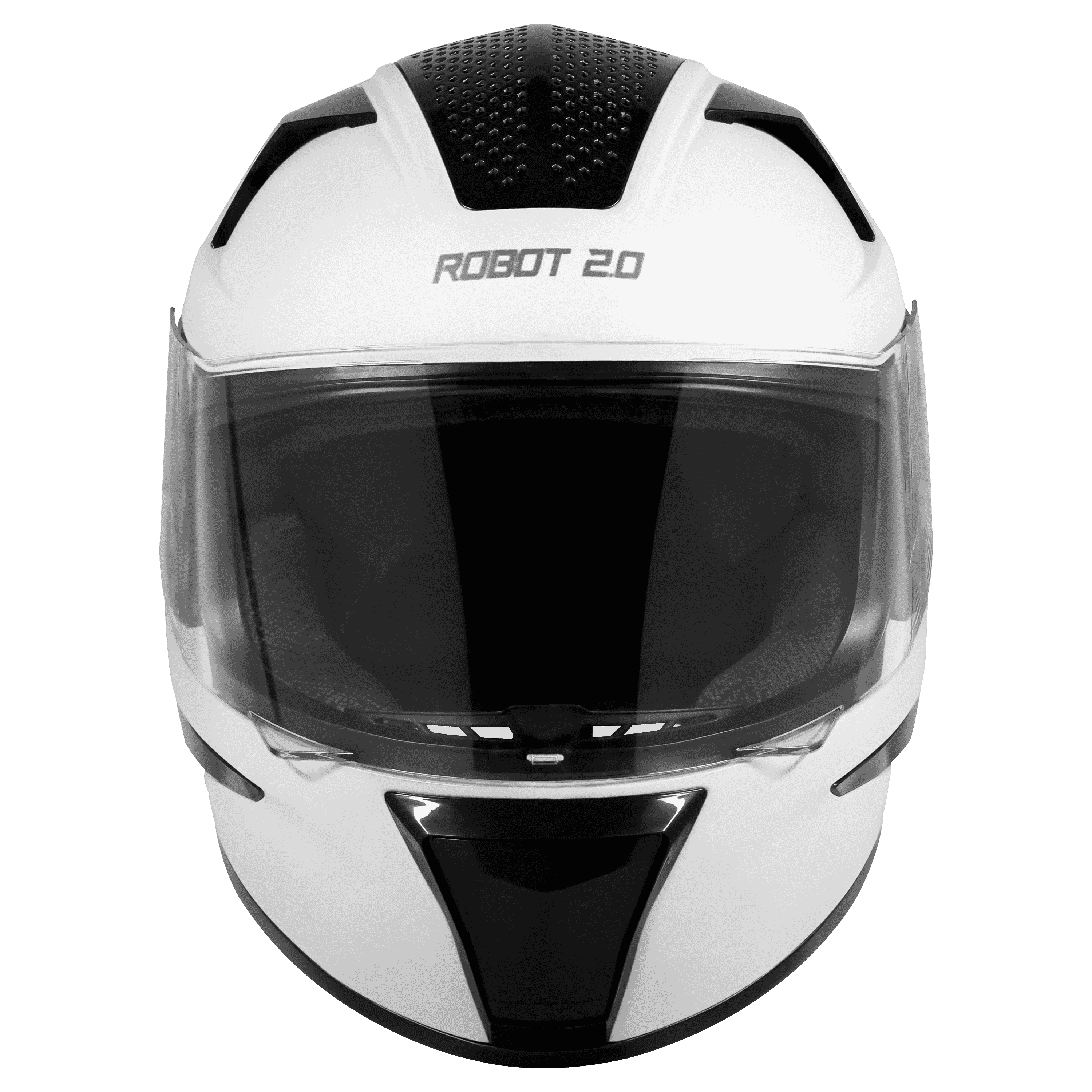 SBH-35 DOT ROBOT 2.0 GLOSSY WHITE